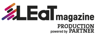 Logo LEaTmagazine powered by Production Partner