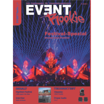 Cover des Magazins EVENT Rookie 
