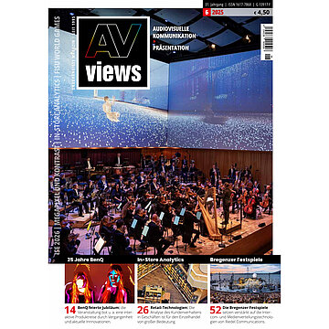Cover des Magazins AV-Views