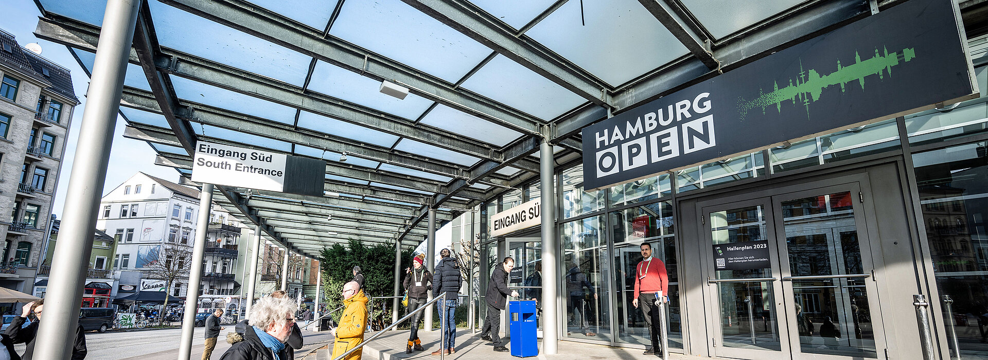 HAMBURG OPEN Eingang